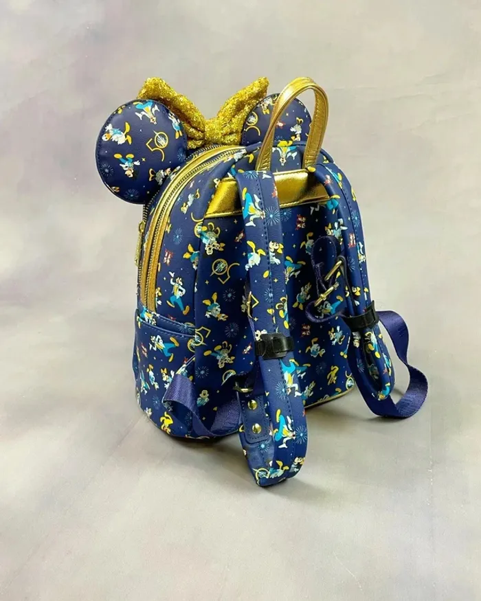 Loungefly mini backpack walt disney world 50th + ears - photo numéro 6