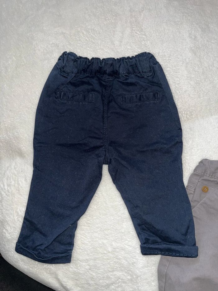Lot de 2 pantalons 6 mois - photo numéro 6