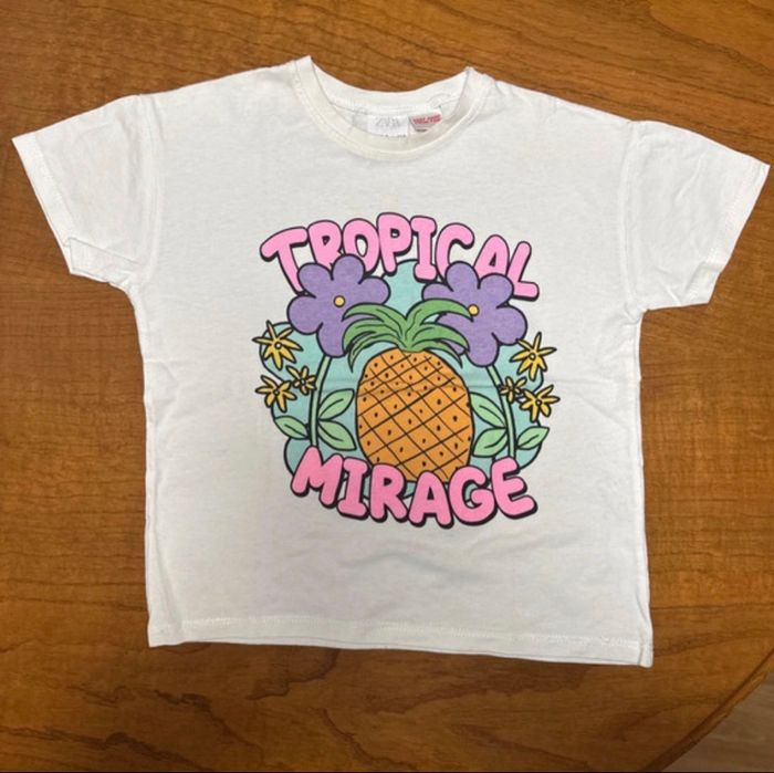 T-shirt fille taille 6 ans  Zara