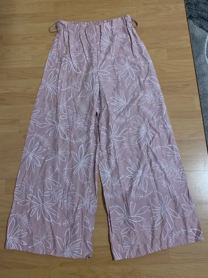 Pantalon fluide taille élastique 💯 coton 🍭🍭 - photo numéro 4