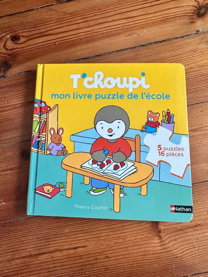 Livre tchoupi puzzle