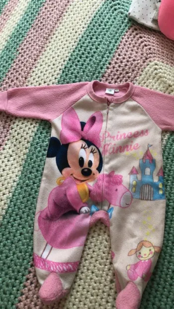 Pyjama chaud 3 mois Minnie