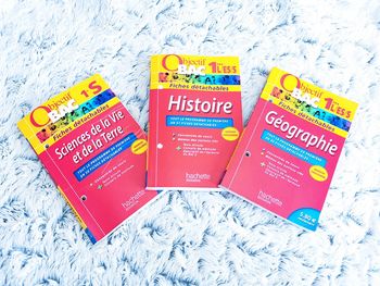 Lot de 3 livres de soutien : objectif BAC- 1ere S 🖤