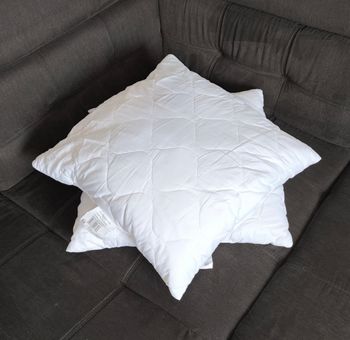 🌿 Lot de 2 oreillers mémoire de forme - 60 x 60 - Abeil 🌿 