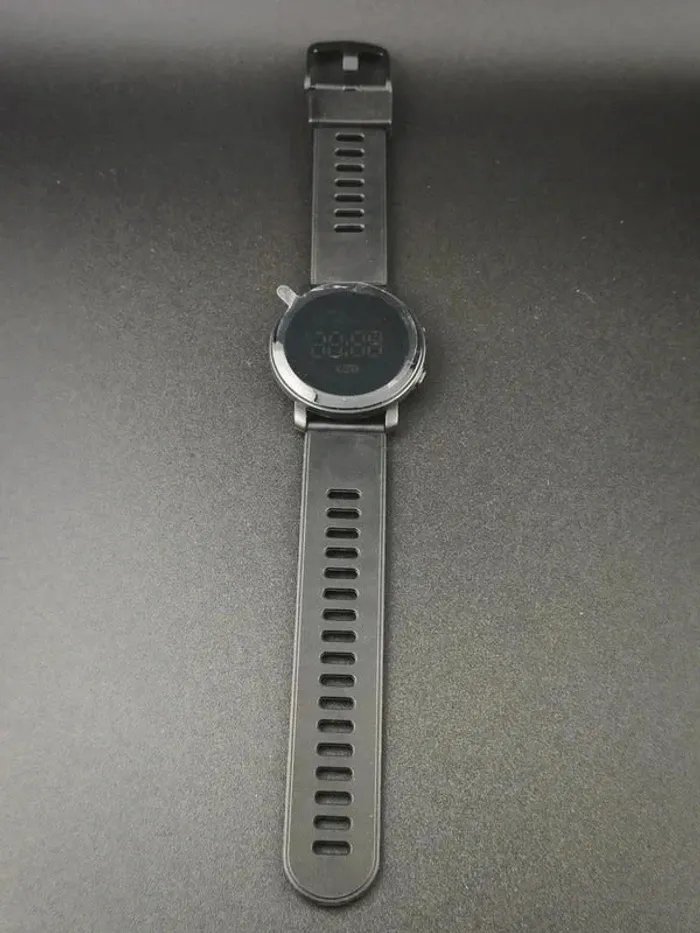 Montre digitale noire, taille infini - photo numéro 4