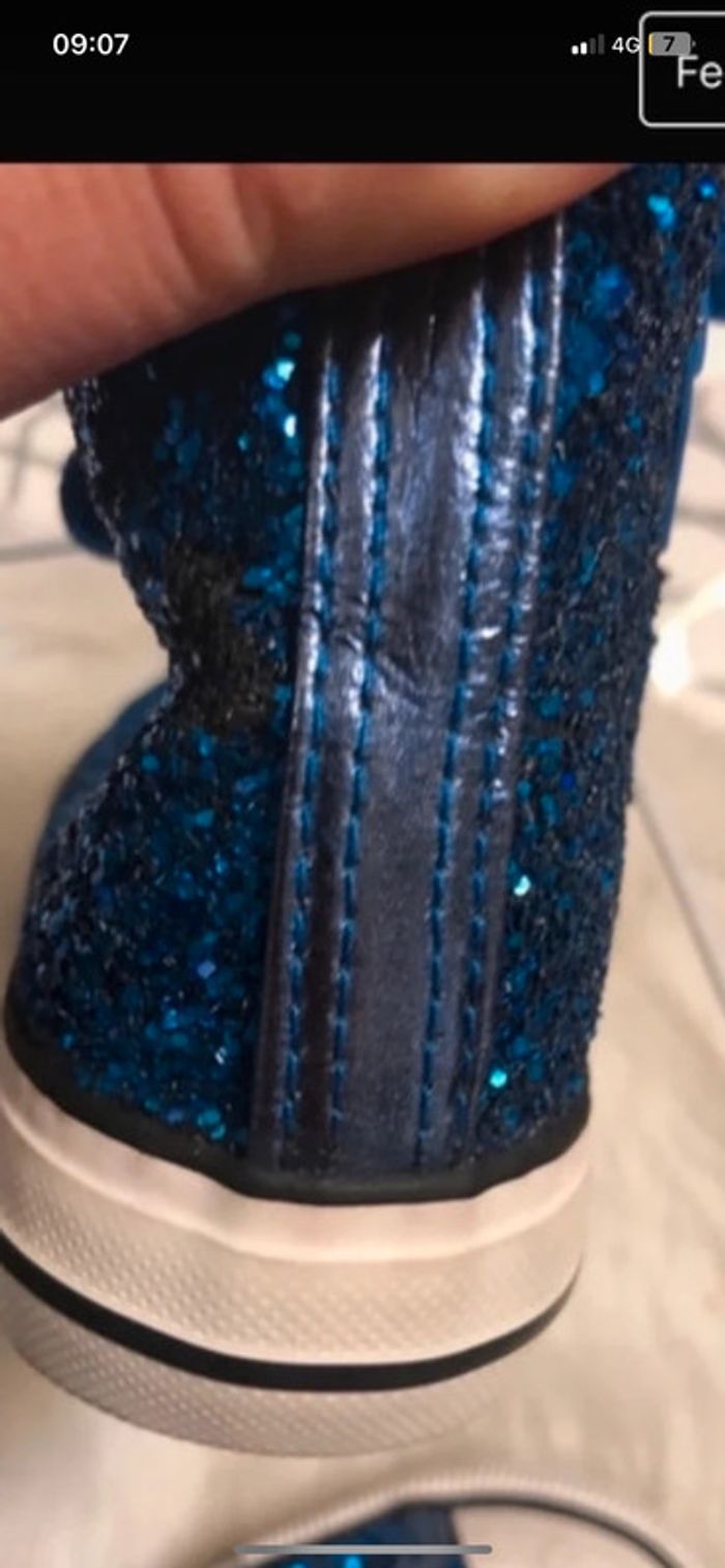 Chaussures habillées / baskets habillées / chaussures de fêtes . Enfant Pointure 25 - photo numéro 10