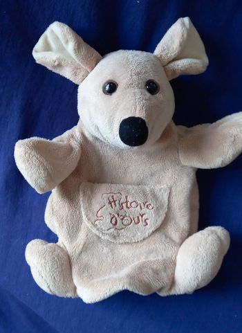 Doudou marionnette Kangourou - Histoire  d ours