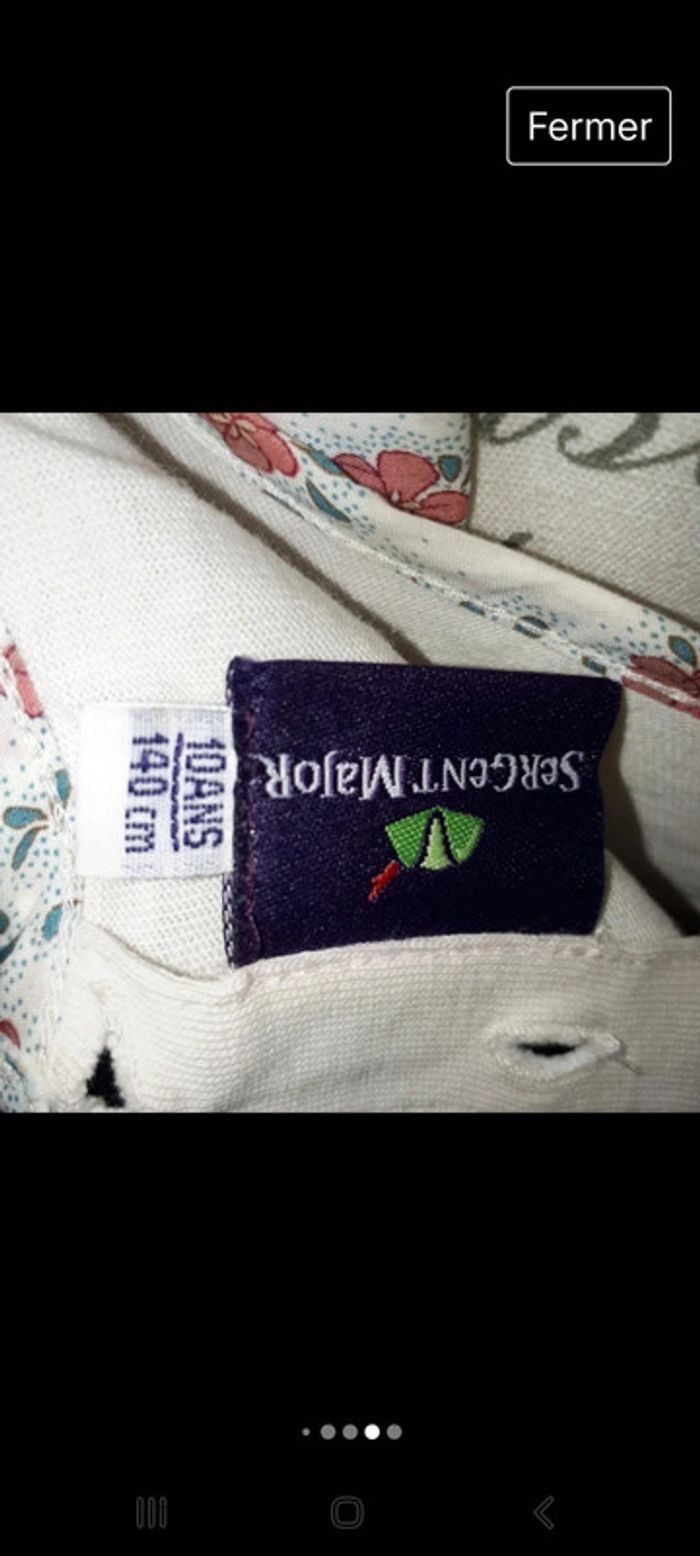 Lot de 2 vetements gilet et
tee-shirt Sergent Major - photo numéro 9