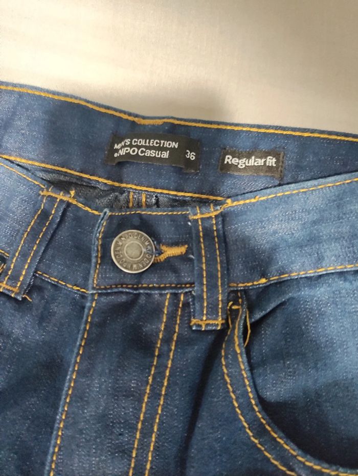 Lot de 2 jean homme Regular taille 36 - photo numéro 4