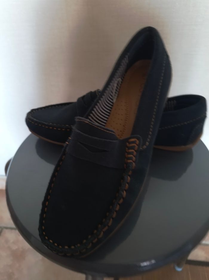 Mocassins femme bleu marine 37