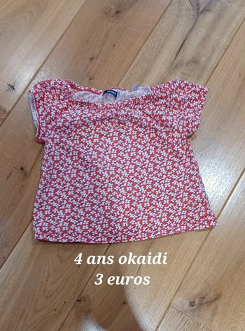 Blouse 4 ans