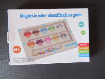 Puzzle Labyrinthe de Glace Magnétique aimanté en bois neuf