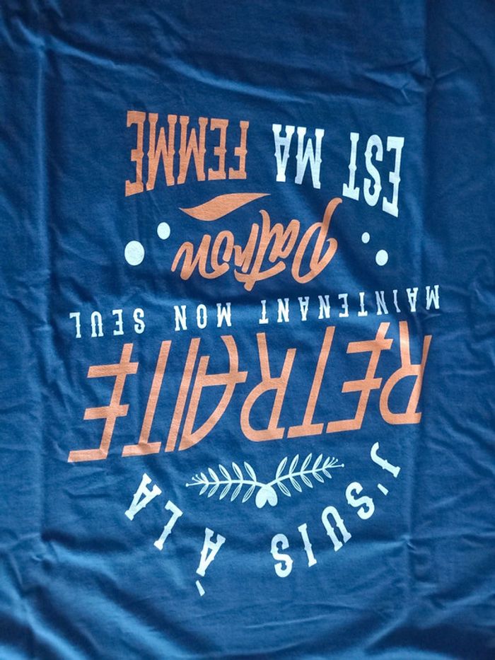 Tee-shirt je suis à la retraite - photo numéro 4