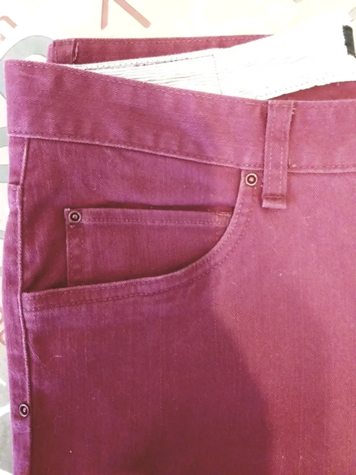 Jeans Bordeau - photo numéro 3