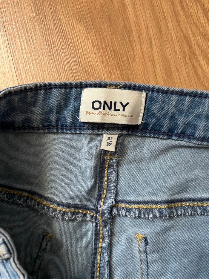 Jean destroy bleu clair Kendell regular skinny Only T.27/32 TBE 👖 - photo numéro 4