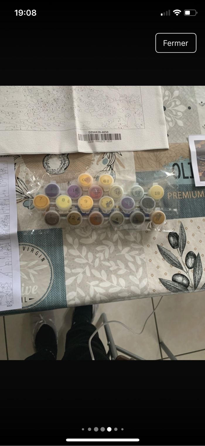Kit complet de peinture par numéro - Neuf - photo numéro 5