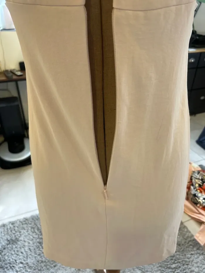 Robe femme Mango taille M crème - photo numéro 6