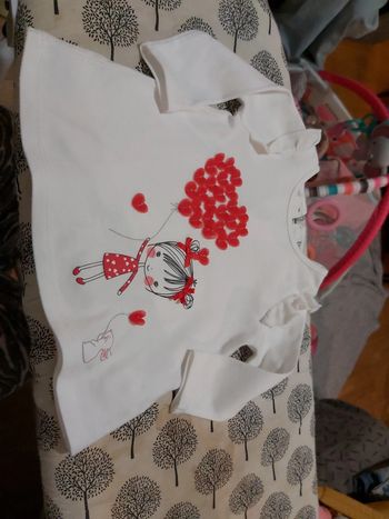 Blouse taille 68cm 6mois