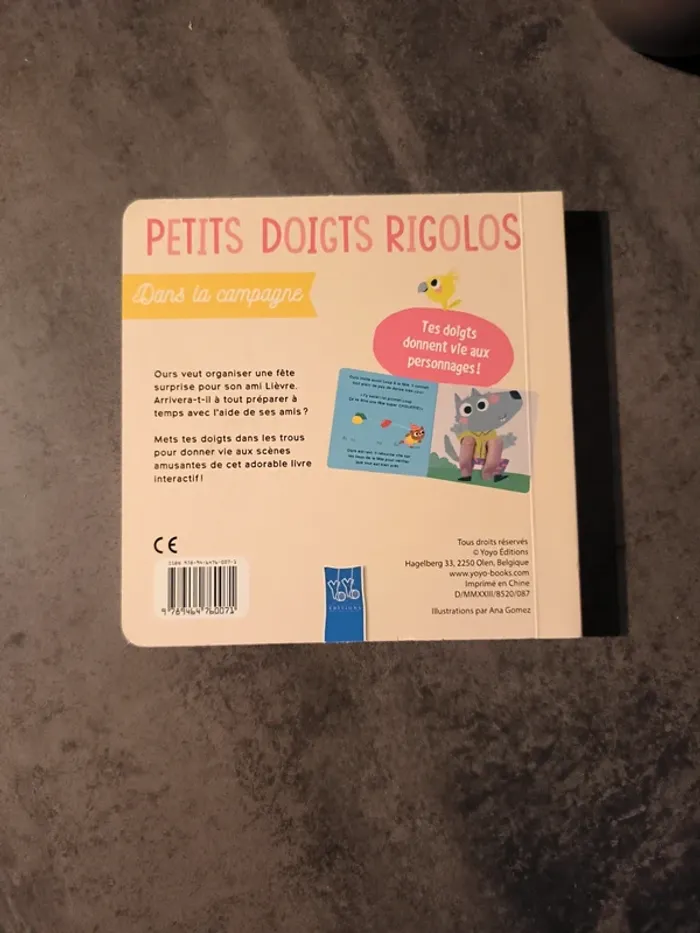Livres petits doigts rigolos à la campagne - photo numéro 2