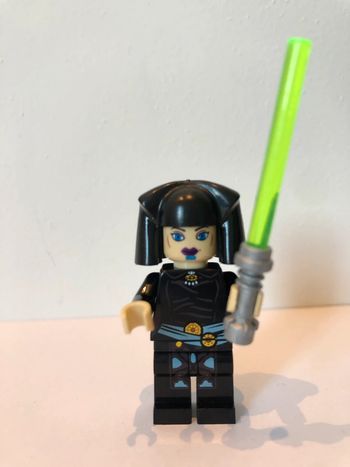 Figurine type lego Jedi Luminara Unduli. Star Wars
