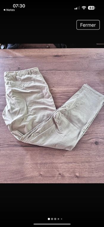 Chino Kaki Camaïeu T.42