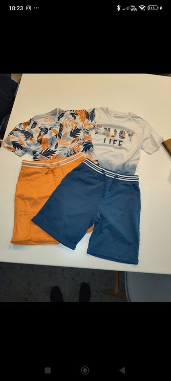 Lot ensemble été garçon 9 10 ans