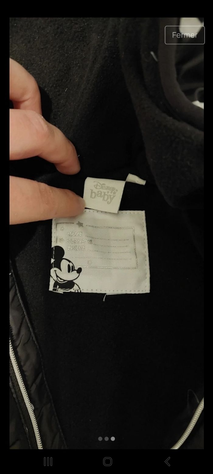Doudoune Mickey neuve - photo numéro 3