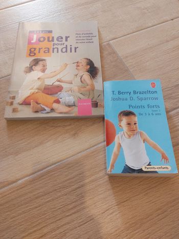 Lot de 2 livres - Jouer pour grandir & Points forts de 3 à 6 ans