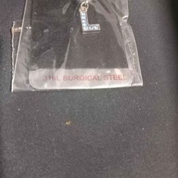 Piercing nombril avec strass bleu - photo numéro 3