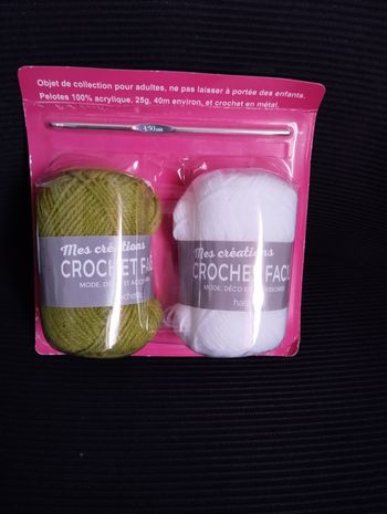 * Kit d'essai au crochet Hachette
