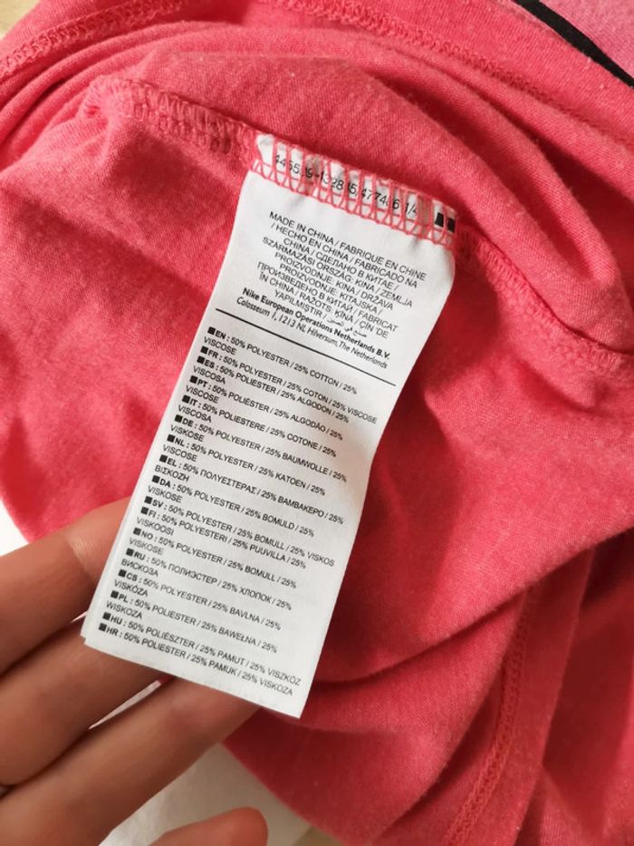 T-shirt NIKE en coton Taille Large - photo numéro 4