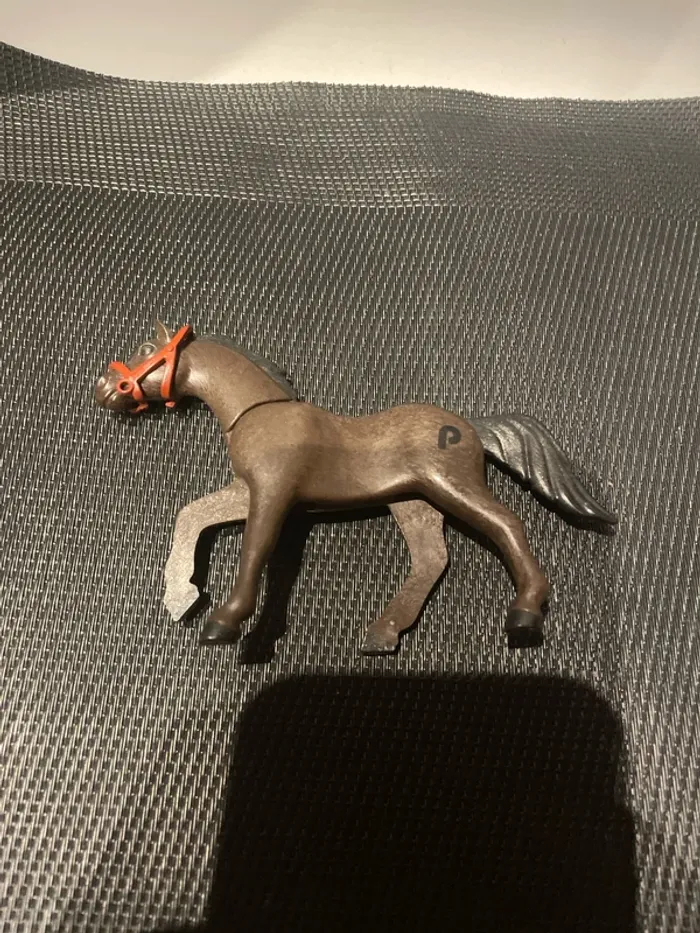 Playmobil figurine cheval mustang marron western écurie centre équestre équitation - photo numéro 6