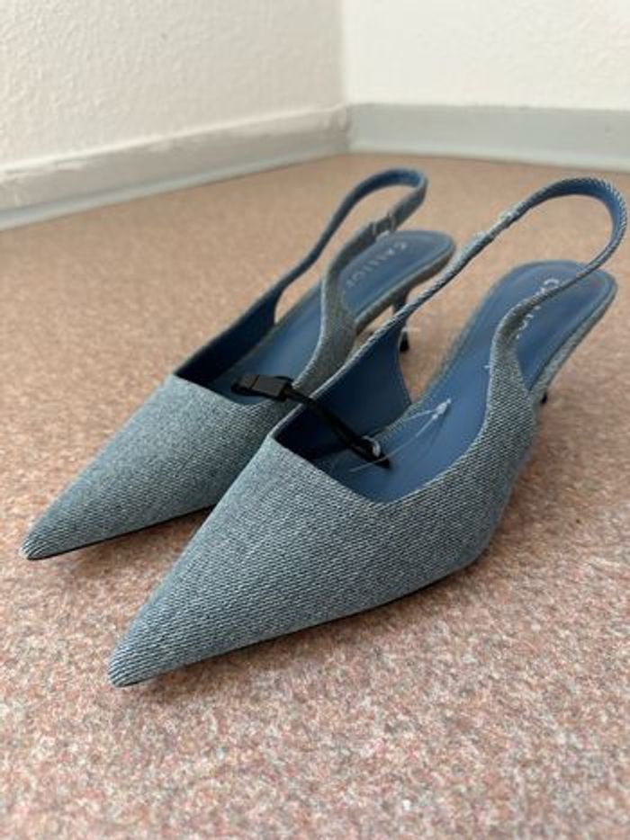 Talon en jean - photo numéro 2