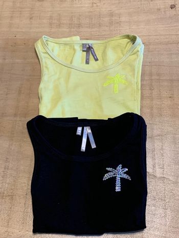 Lot de deux débardeurs Basics Ochestra en 5 ans