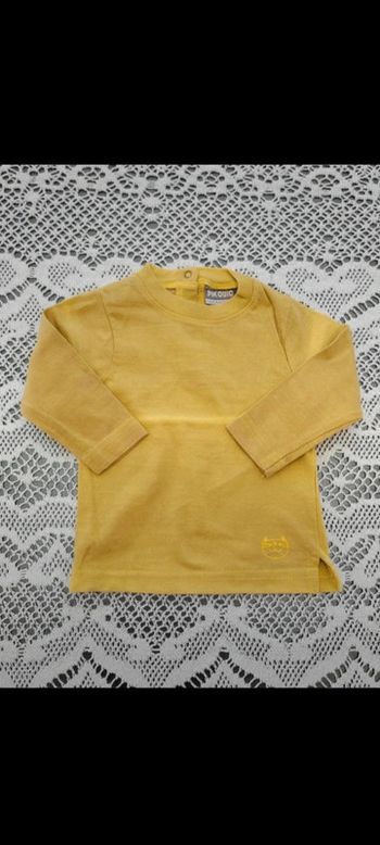 💚Tee-shirt ML 6 mois Pik Ouic