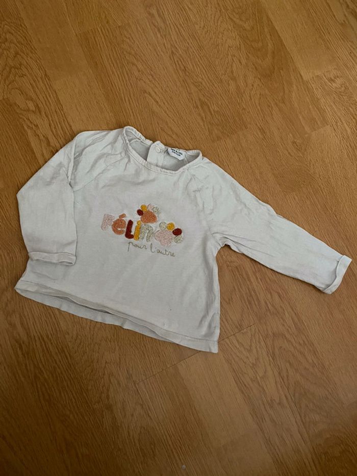 T-shirt tape à l’œil 12 mois