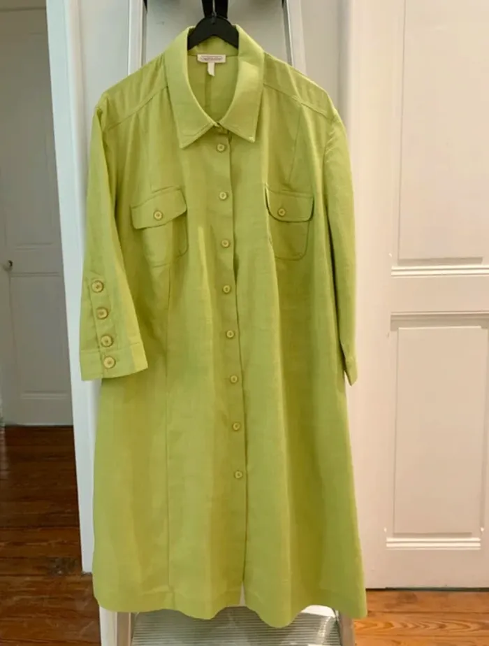 Robe/ Tunique  Taille 42 -très bon état / 55%lin /45% polyester
