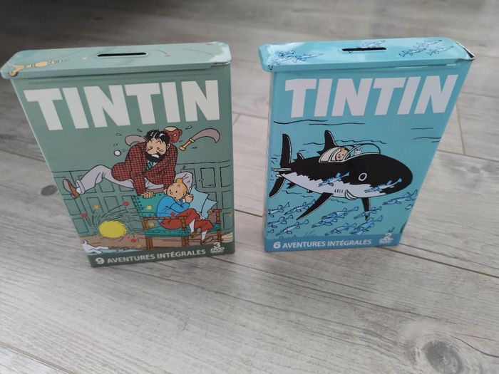 Lot de 2 coffrets intégral Tintin