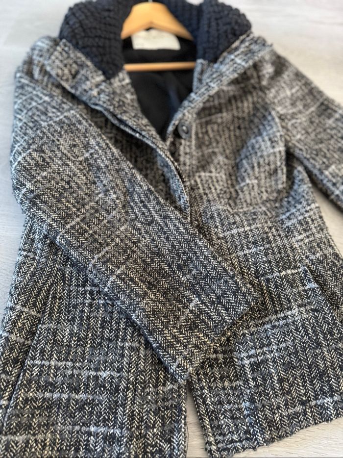 Manteau  noir Zara - photo numéro 3