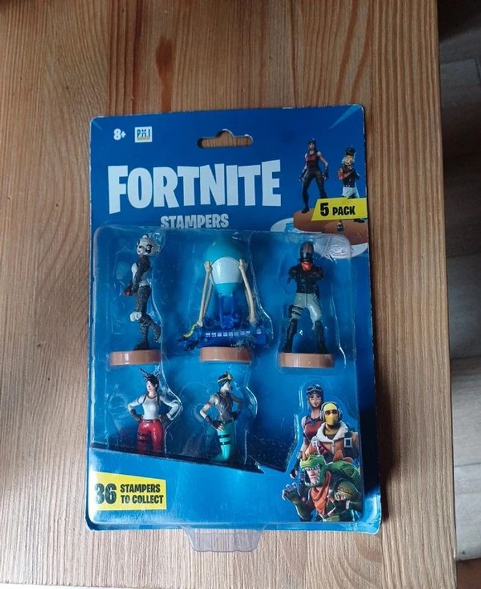 Pack de 5 stampers Fortnite