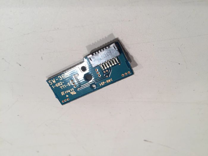 Carte bouton power reset SW-365 pièce détachée console Playstation 2 Sony PS2 SCPH-30004 R #A5 - photo numéro 2