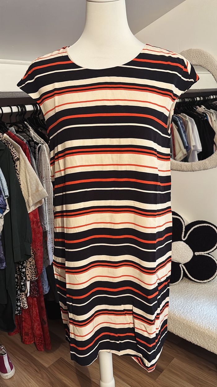Robe à rayures Mango T36
