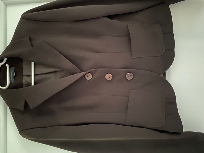 Veste tailleur marron 38