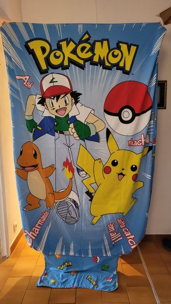 Housse de couette pokemon vintage 1998