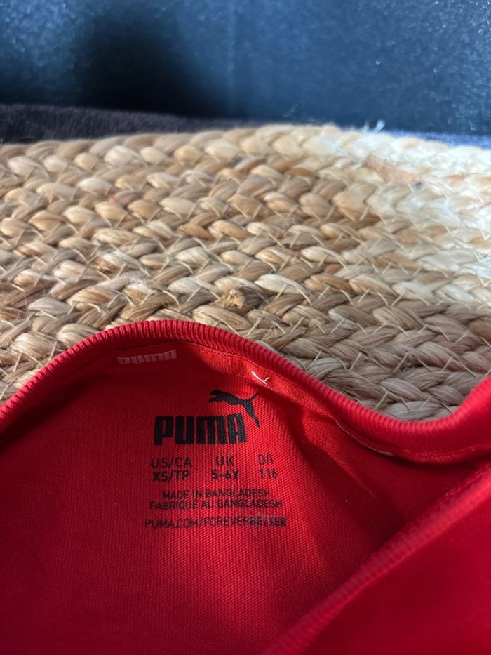 Maillot Puma garçon taille 5-6ans - photo numéro 3