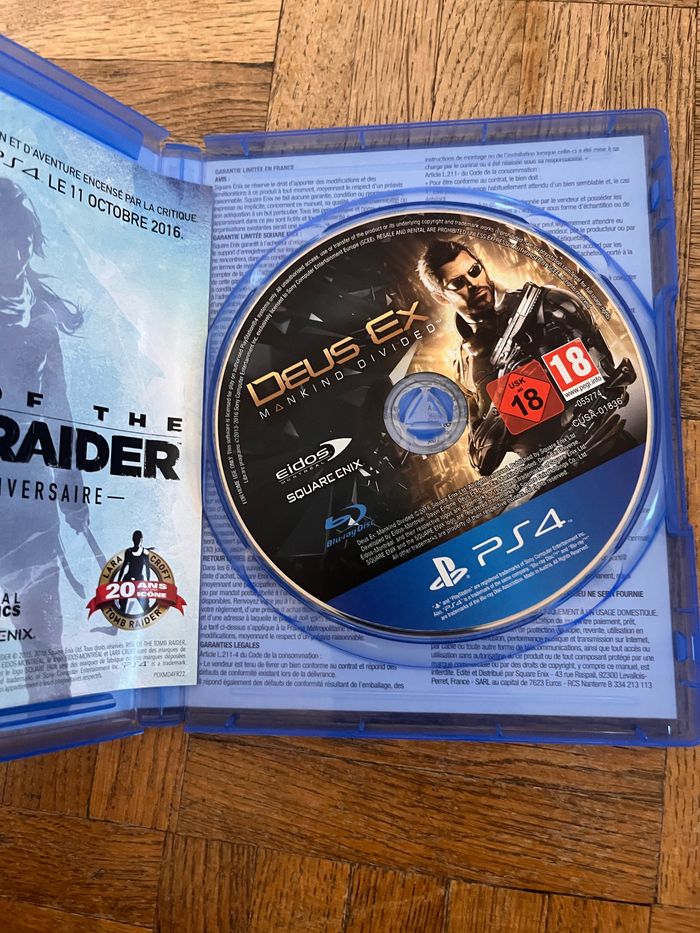 Jeu ps4 deus ex manking divided - photo numéro 2