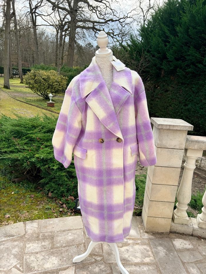 Manteau long Lumina neuf oversize taille unique - photo numéro 3