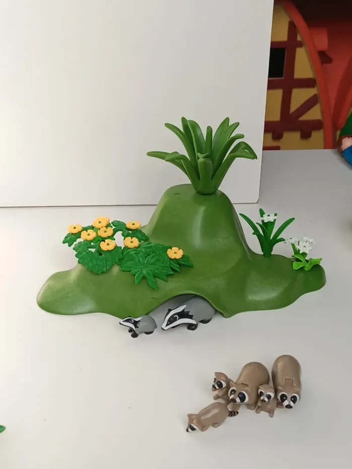 Lot figurines playmobil Ballade en famille avec le chien dans la forêt - photo numéro 5