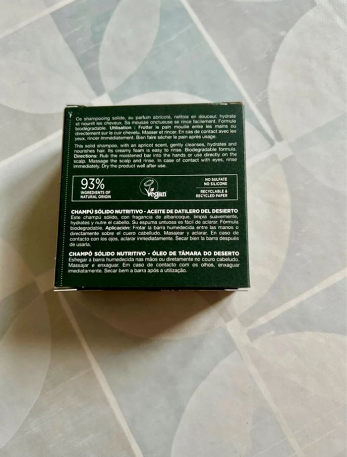 Shampoing solide nourrissant 75g - Lazartigue - Neuf - photo numéro 2