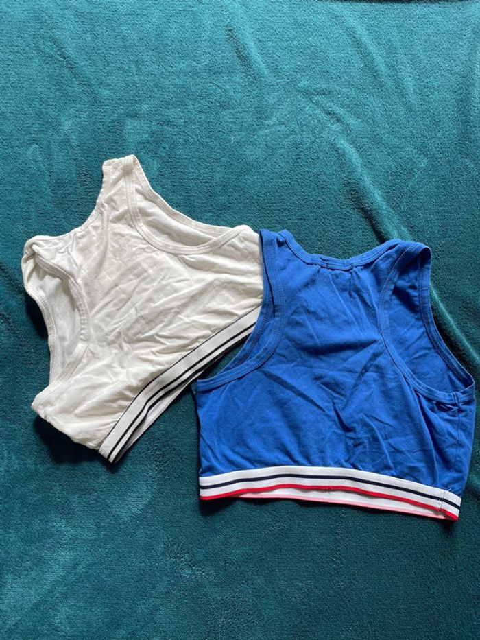 2 t-shirt/ brassière Berska femme L - photo numéro 2